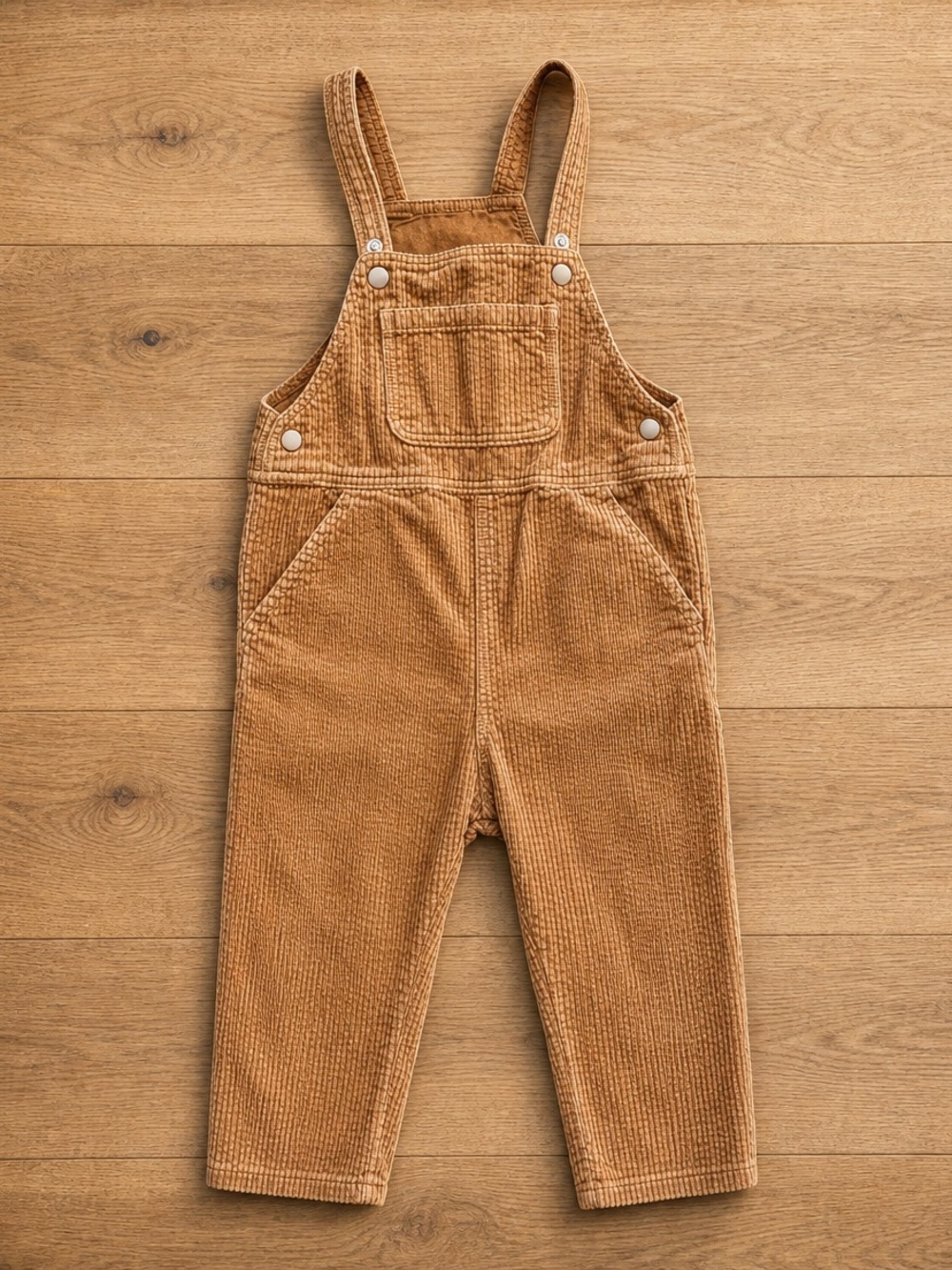 Kids Corduroy Overalls in Tan H&M 2T